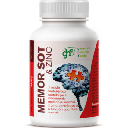 Ghf Memor-plus + Zinco 60 cápsulas de 750 mg