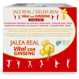 Ghf Jalea Real Vital Con Ginseng 20 Ampollas 10 Ml