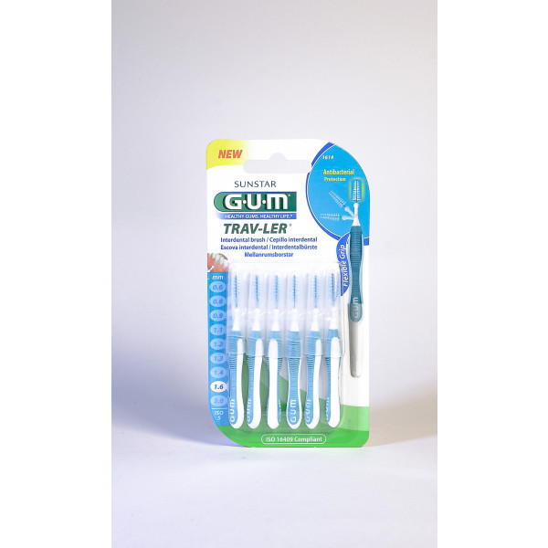 Gum Sunstar Trav-ler Brosse Interdentaire Iso 5 1614 1,6 Mm 6 Unités