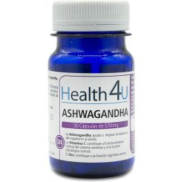 Health4u H4u Ashwagandha 30 cápsulas 570 mg