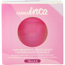 Copo menstrual reutilizável Inca Farma tamanho P