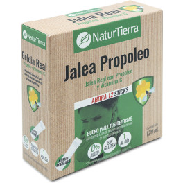 Geléia Real Naturtierra Com Própolis E Vitamina C 12 Sticks