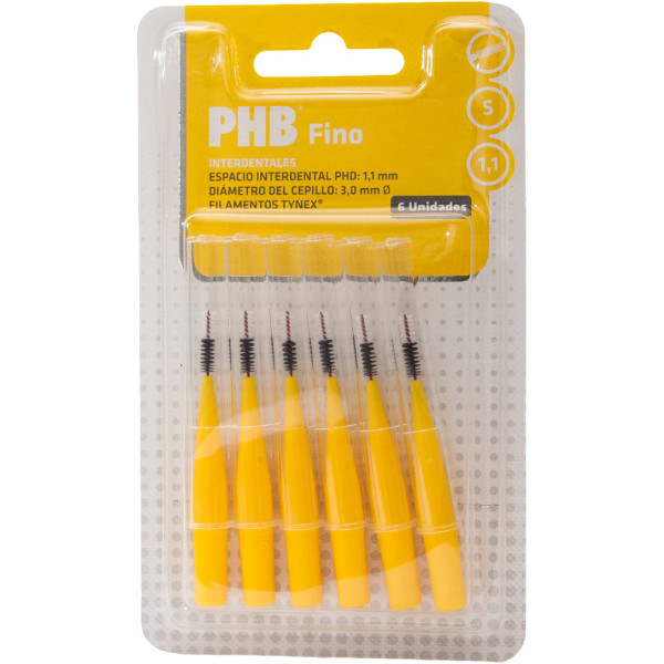 Phb Fine Interdental 6 Unidades