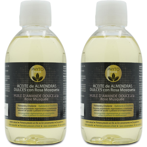 Phytofarma Óleo de Amêndoa Com Rosa Mosqueta 250 Ml Embalagem 2