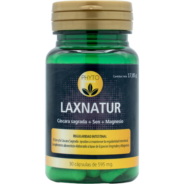 Phytofarma Laxnatur Cascara Sagrada+ Senna +magnesio 30 Capsule Da 595 Mg