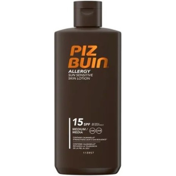 Piz Buin Loção Solar Alergia FPS 15 200 ml