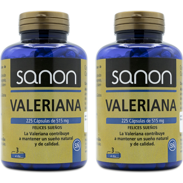Sanon Valeriana 225 capsules 515 mg pak 2