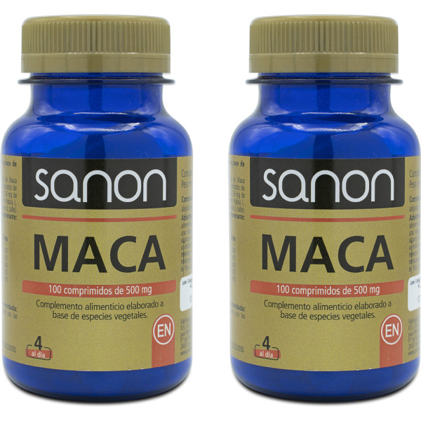 Sanon Maca 100 tabletten 500 mg pak 2