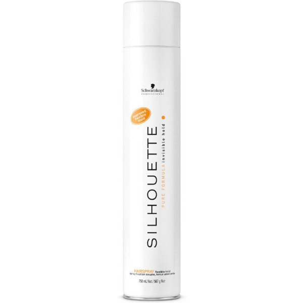 Schwarzkopf Silhouette Hairspray Fixação Flexível 750 ml Unissex