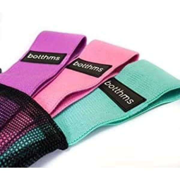 Botthms Conjunto De 3 Bandas De Resistencia Para Glúteos De Gimnasio.