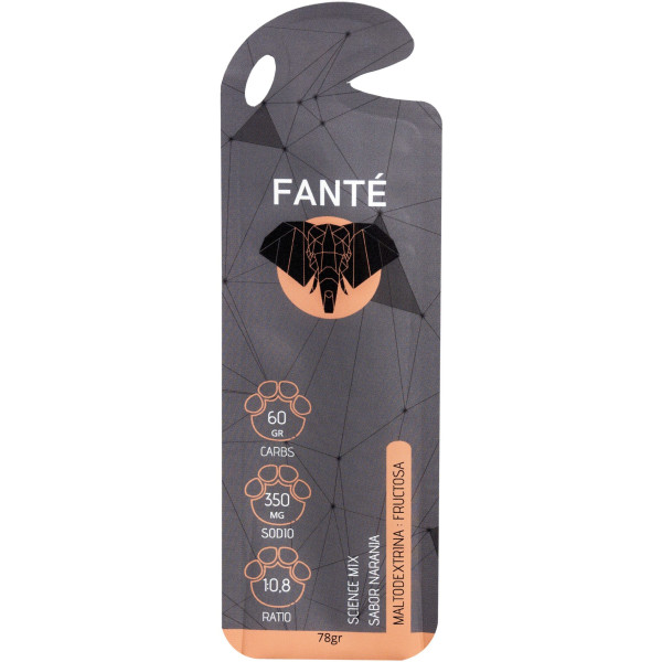 Fanté Glut 5 On 60cho 200caff Gel 80 Gr X 6 Ud