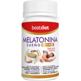 Bestdiet Melatonina Dupla Ação 8 Horas 30 Cápsulas Mulher