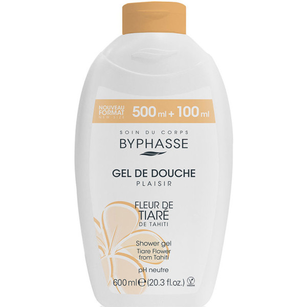 Byphasse Plaisir Tiare Flower Duschgel 600 ml Unisex
