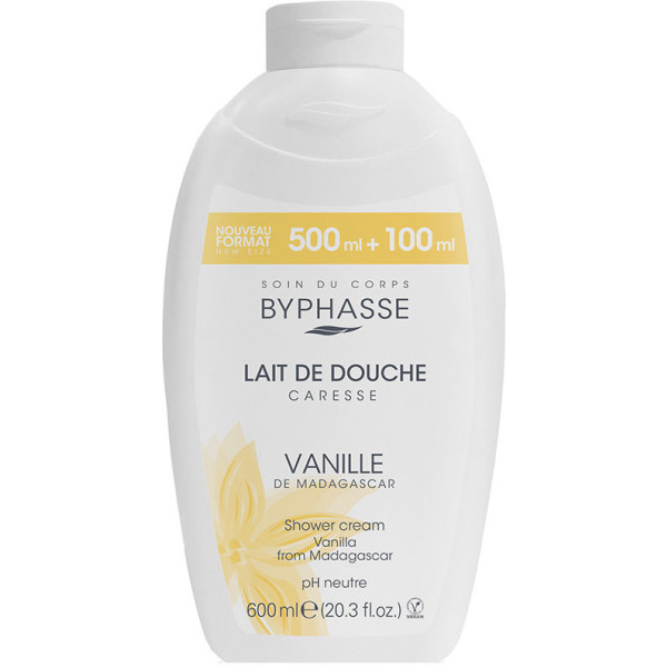 Byphasse Caresse Gel de Banho Baunilha 600 Ml Unissex