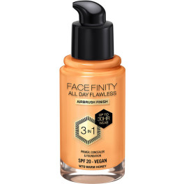 Max Factor Facefinity All Day Flawless 3 In 1 Foundation W78-warm Honey 30 Ml Mujer