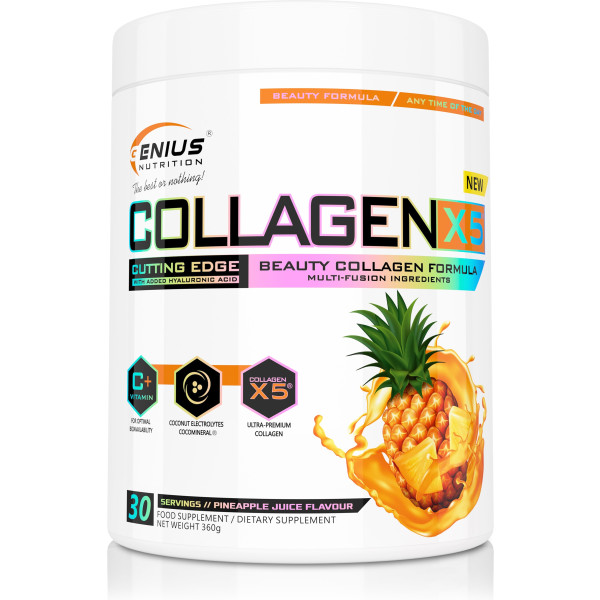 Genius Nutrition Colágeno Collagen-x5® 360g/30 Serv