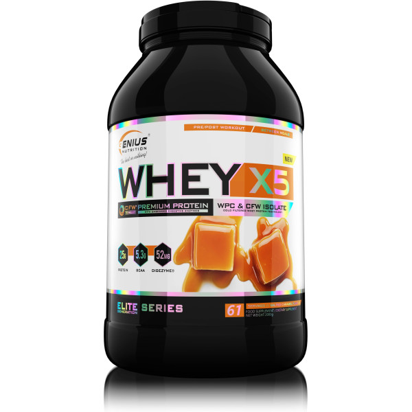Genius Nutrition Proteína Whey-x5® 2000g/61serv