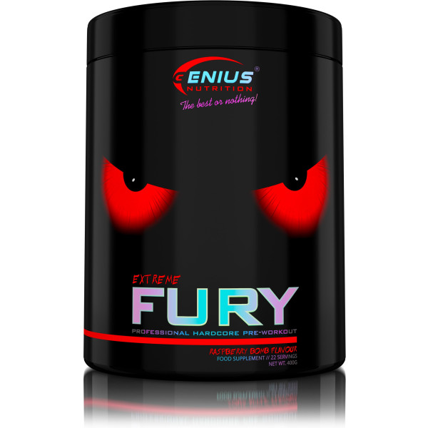 Genius Nutrition Preentreno Fury Extreme 400g