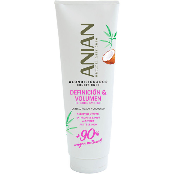 Anian Definición & Volumen Acondicionador Queratina Vegetal 250 Ml Mujer