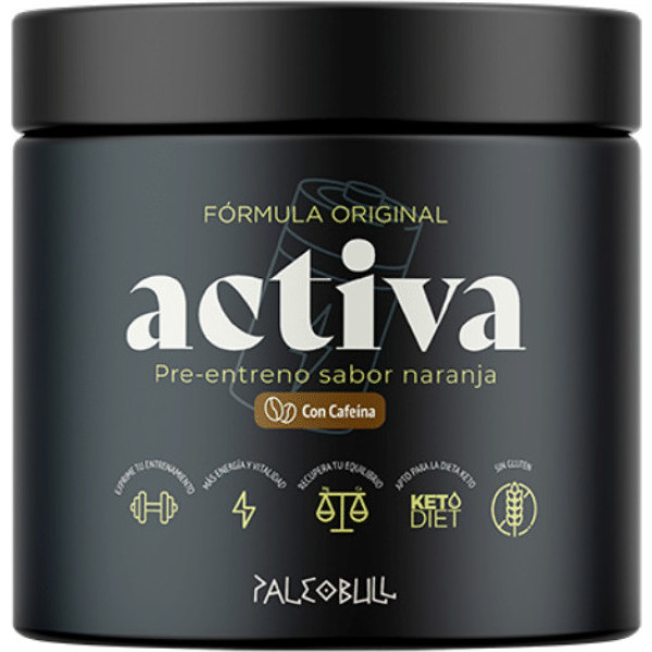 Paleobull Active Pre-allenamento Con Caffeina 225 Gr