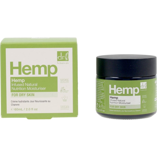 Dr Botanicals Idratante nutrizionale naturale alla canapa infuso 60 ml unisex