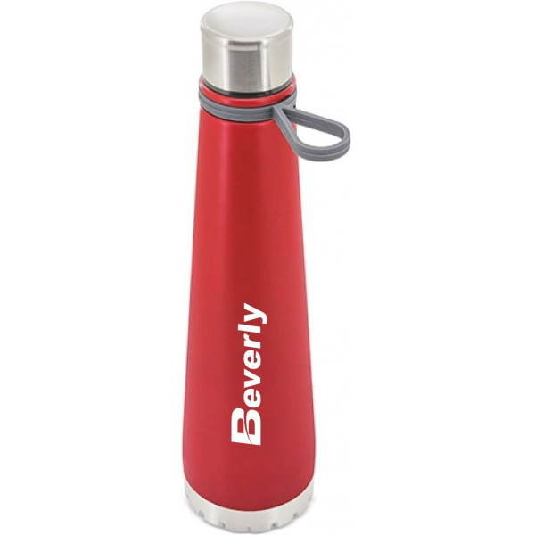 Garrafa de alumínio vermelho Beverly Nutrition 650 ml