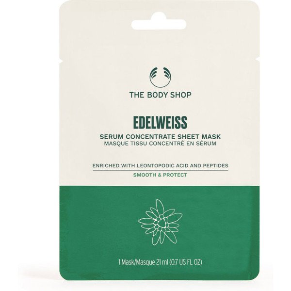 The Body Shop Edelweiss Serumconcentraat Sheet Mask 1 U Dames