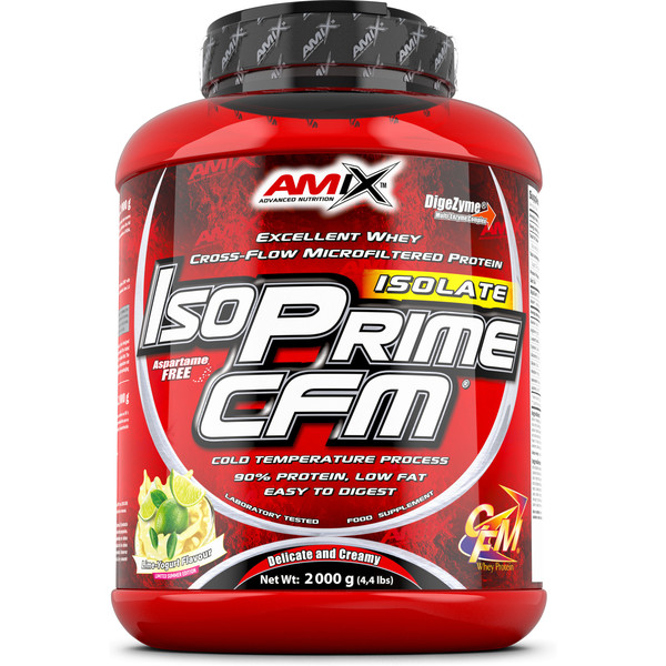 Amix IsoPrime CFM Isolate Protein 2 Kg - Contém Enzimas Digestivas, Proteínas para Aumentar a Massa Muscular