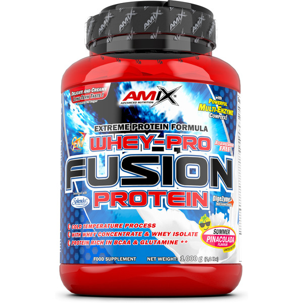 Amix Whey Pure Fusion 1 Kg - Proteína Isolada - Perfecta Para Una Rápida Recuperación