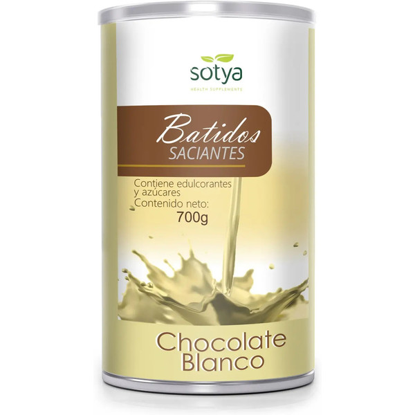 Milkshake Saciante Sotya Chocolate Branco 700 Gramas