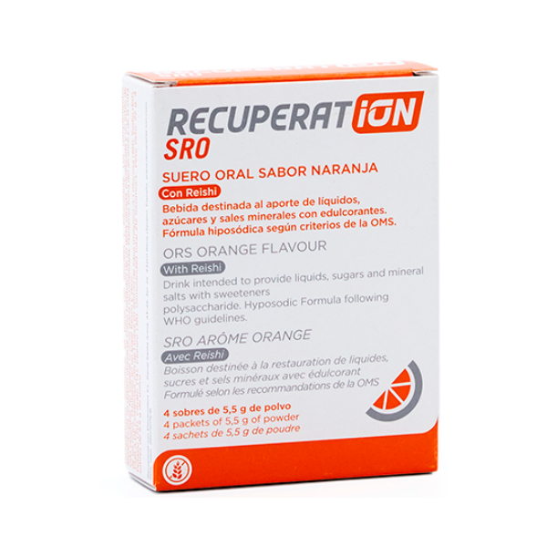 Recuperation SRO Oral Serum - Rehydration Solution 4 Envelopes x 5.5 gr