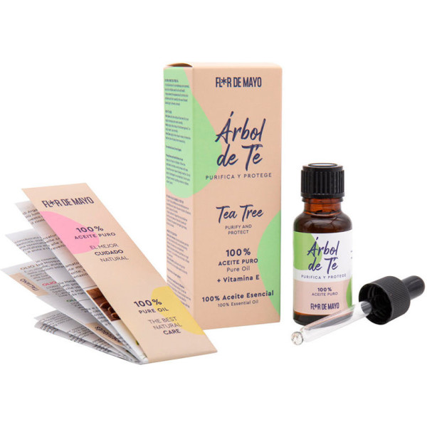 Flor De Mayo Aceite Natural árbol De Té 20 Ml Mujer