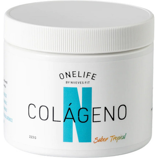 Onelife By Niieves Fit Collagène Marin Hydrolysé Avec Acide Hyaluronique / Msm / Magnésium / Vitamine C Et D / 223 Gr