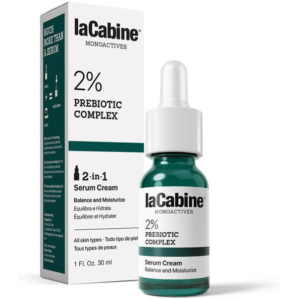 LA Cabine Monoactives 2% Prebiotic Complex Siero Crema 30 ml Unisex