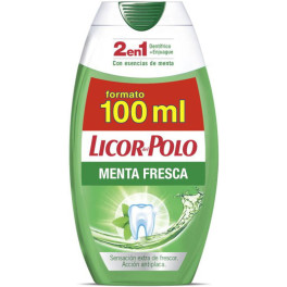 Licor Del Polo 2en1 Menta Fresca Gel Dentífrico 100 Ml Unisex