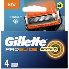 Gillette Fusion Proglide Power Cargador 4 Recambios Unisex