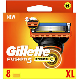 Gillette Fusion 5 Power Charger 8 recargas unissex