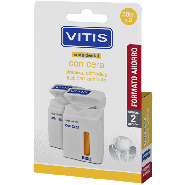 Vitis filo interdentale con cera Duo 2 U unisex