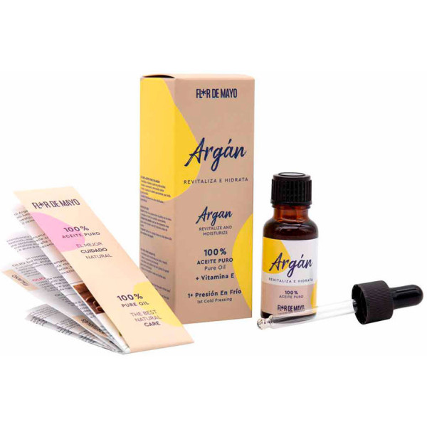 Flor De Mayo Aceite Natural Argán 20 Ml Mujer