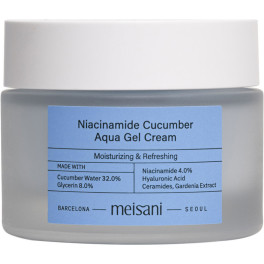 Meisani niacinamide gel crème concombre aqua 50 ml Femme