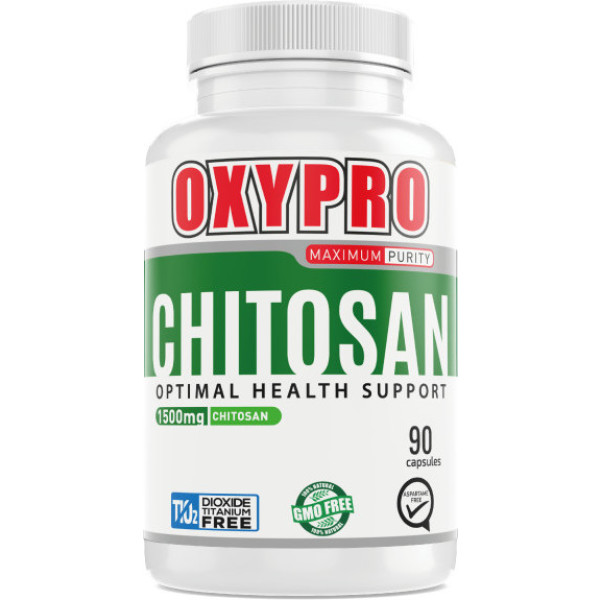 Oxypro Nutrition Oxypro Chitosán - 90 Cápsulas - Bloqueador De Grasas