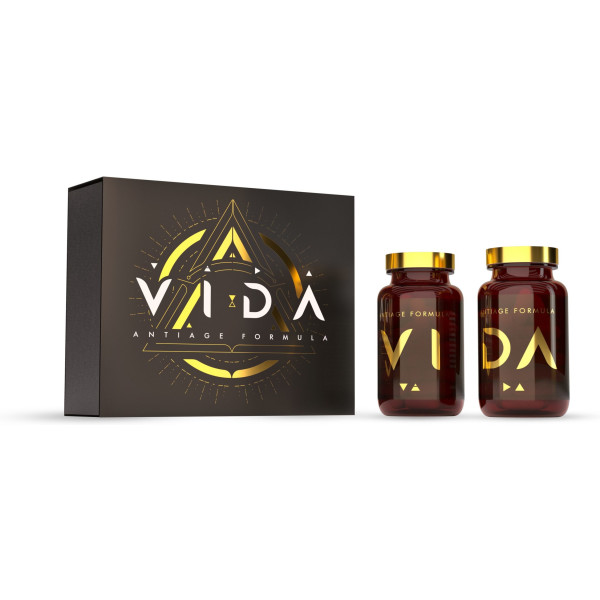 Hypertrophy Nutrition Vida Antiage Fórmula Antienvejecimiento 60 Cap