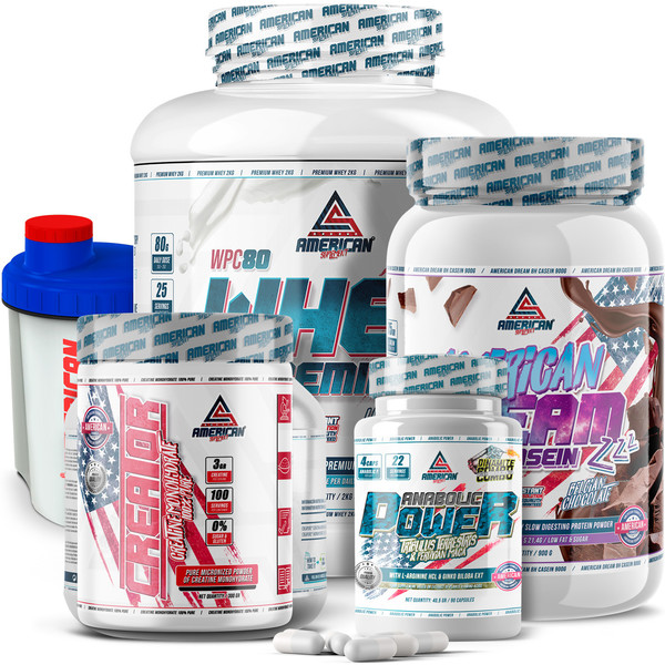 American Suplement Pack Crecimiento Muscular Profesional - Sabor: Chocolate
