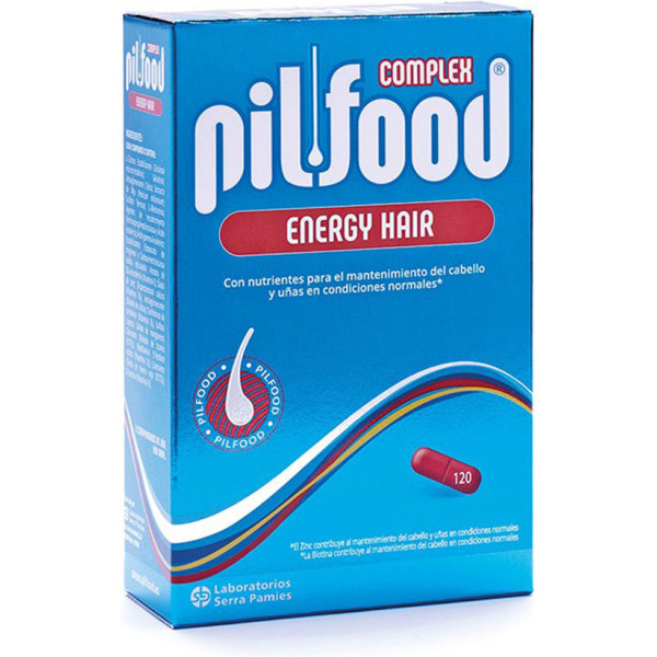 Pilfood Energy Hair 120 comprimidos unissex