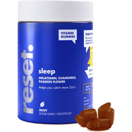 Reset Sleep Menta 30 Gummies Unisex