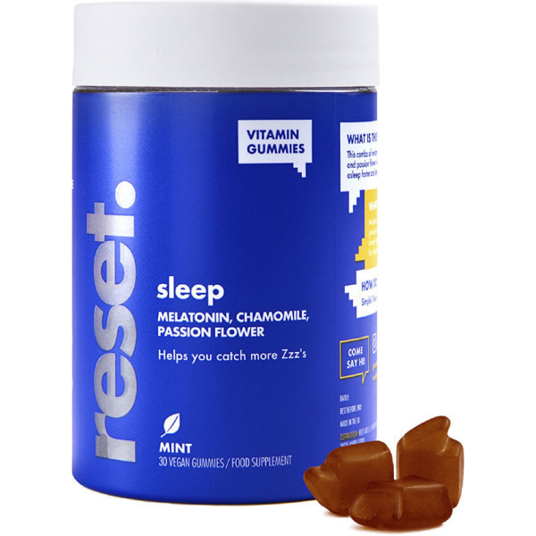 Reset Sleep Menta 30 Gummies Unisex