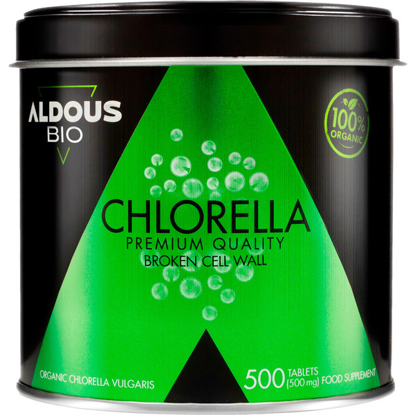 Aldous Bio Chlorella Ecológica Premium - 500 Comprimidos