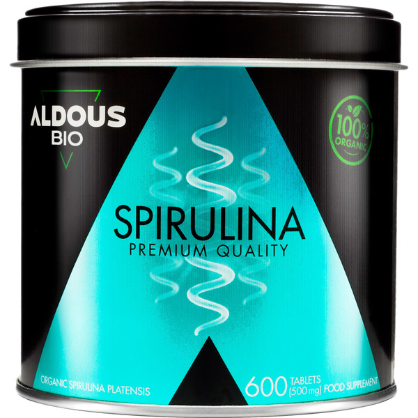 Aldous Bio Espirulina Ecológica Premium - 600 Comprimidos