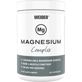 Weider Magnésium Complexe 120 Caps