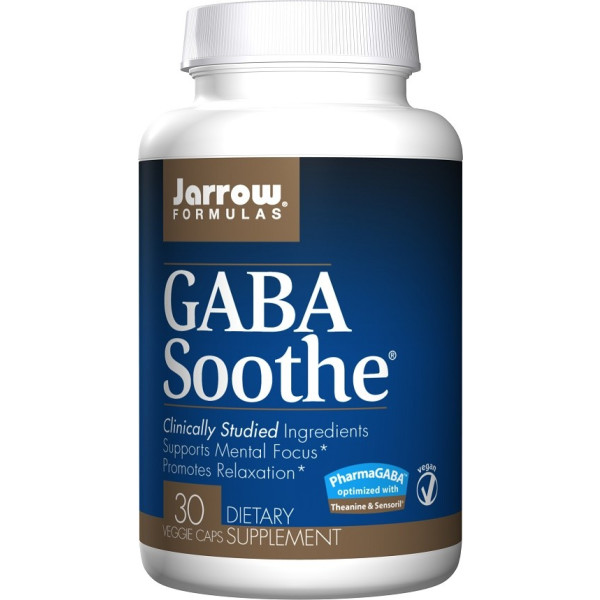 Jarrow Formulas Gaba Soothe 30 Vcaps